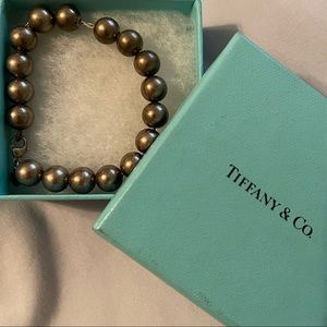 Tiffany & Co Hardware Ball Bracelet in Silver 10mm